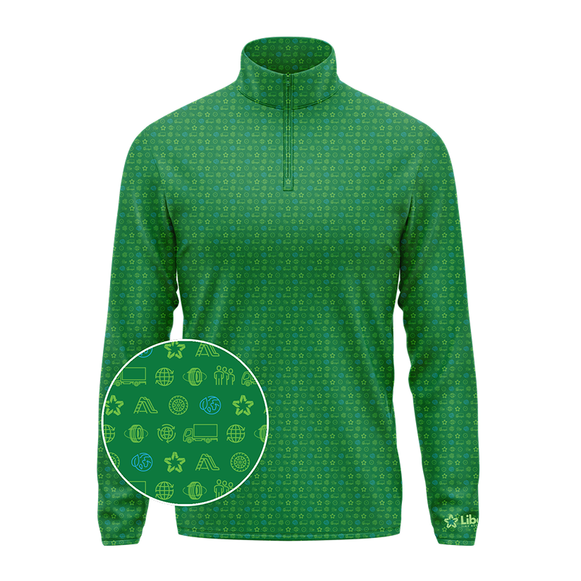 Dark Green Q-Zip